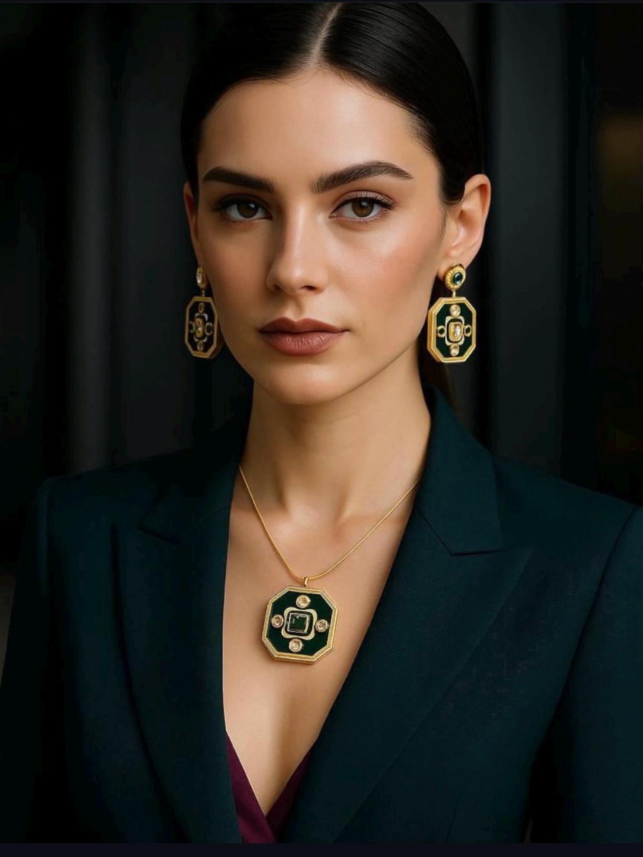 Ebony Luxe Necklace Set