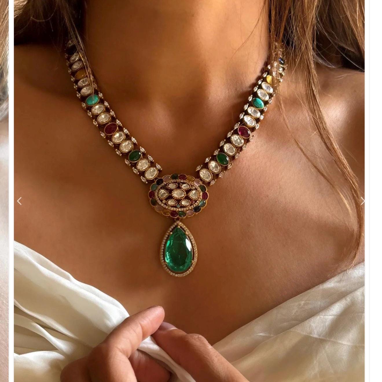 Antique Jewel Symphony Necklace Set