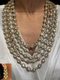 Regal Moissanite Cascade Necklace Set