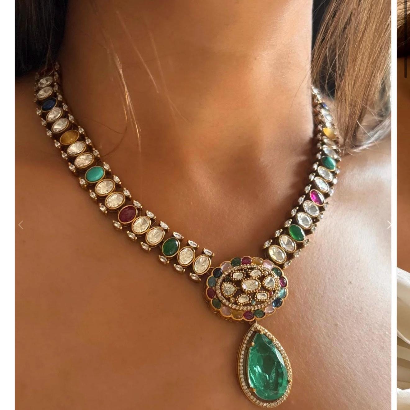 Antique Jewel Symphony Necklace Set