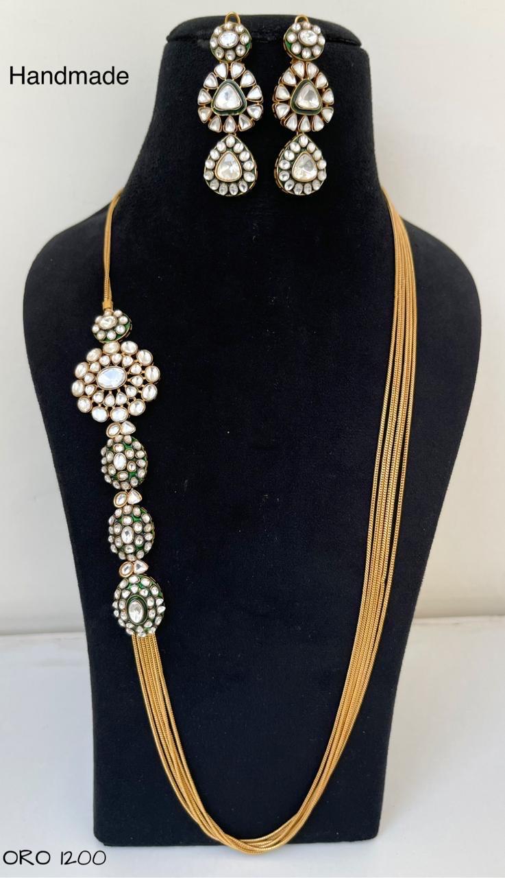 Noor Polki Long Haar Set