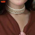 Classic Pearl Luxe Choker Set