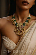 Temple Heritage Gold Statement Necklace