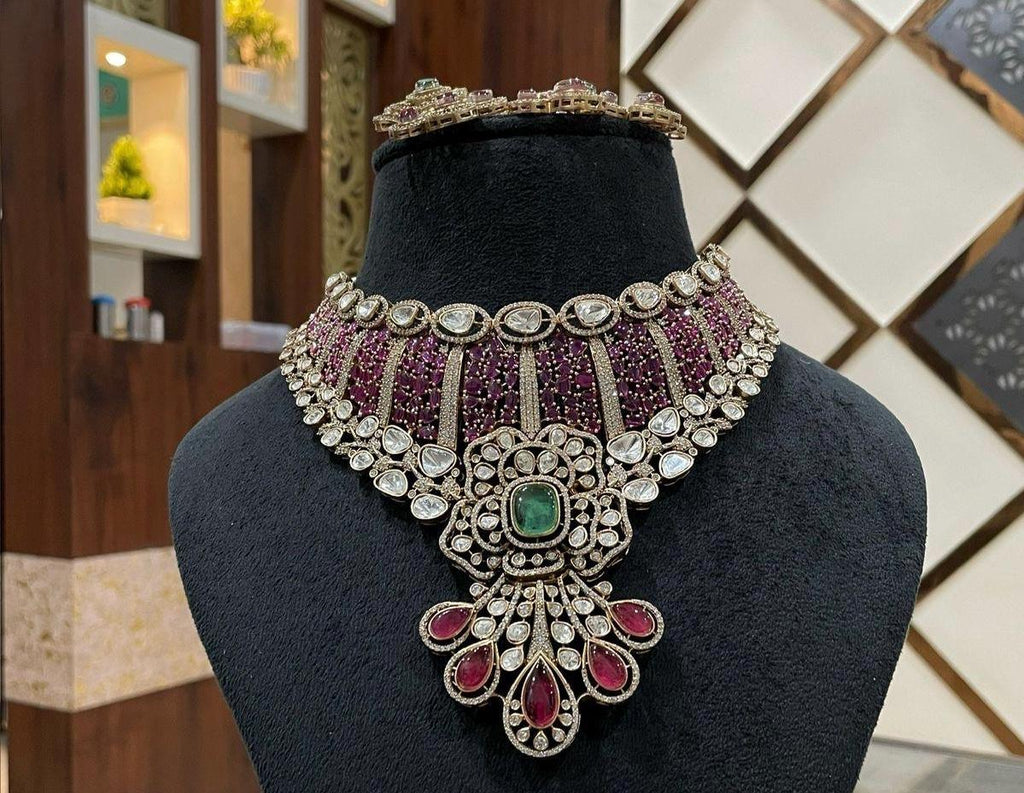 Ruby Heirloom Choker Set