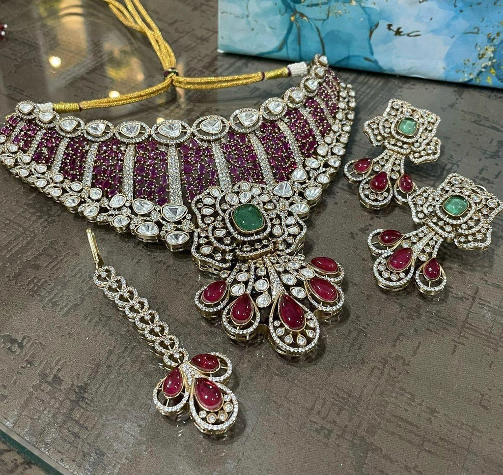 Ruby Heirloom Choker Set