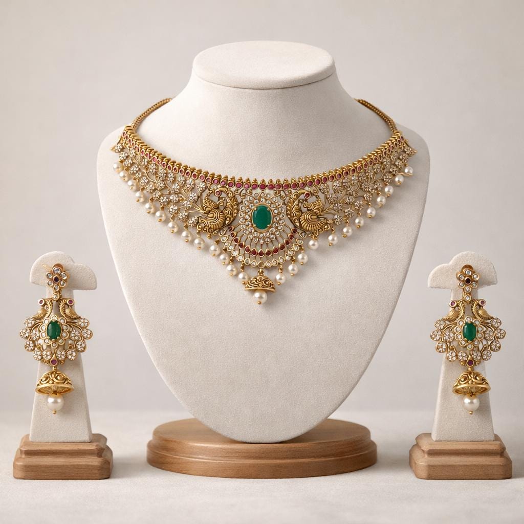 Zarmina Pearl Royale Set
