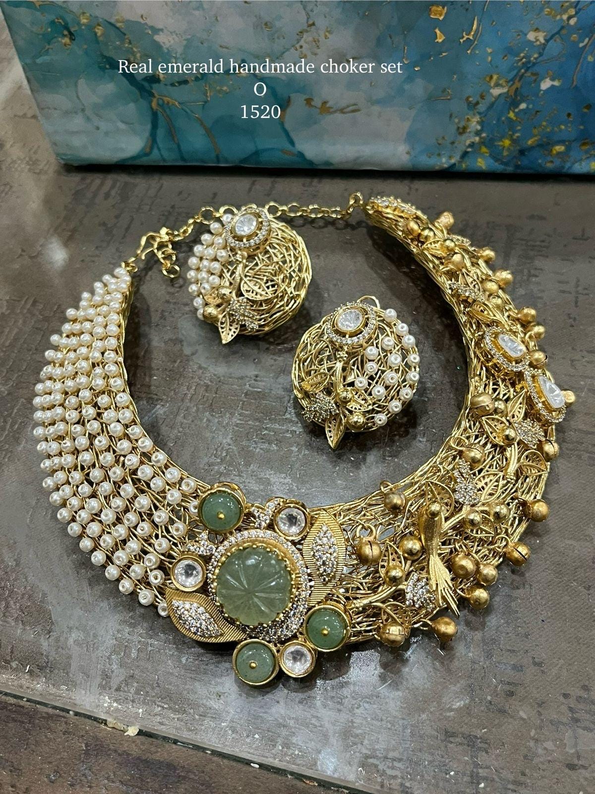Regal Filigree Choker Set