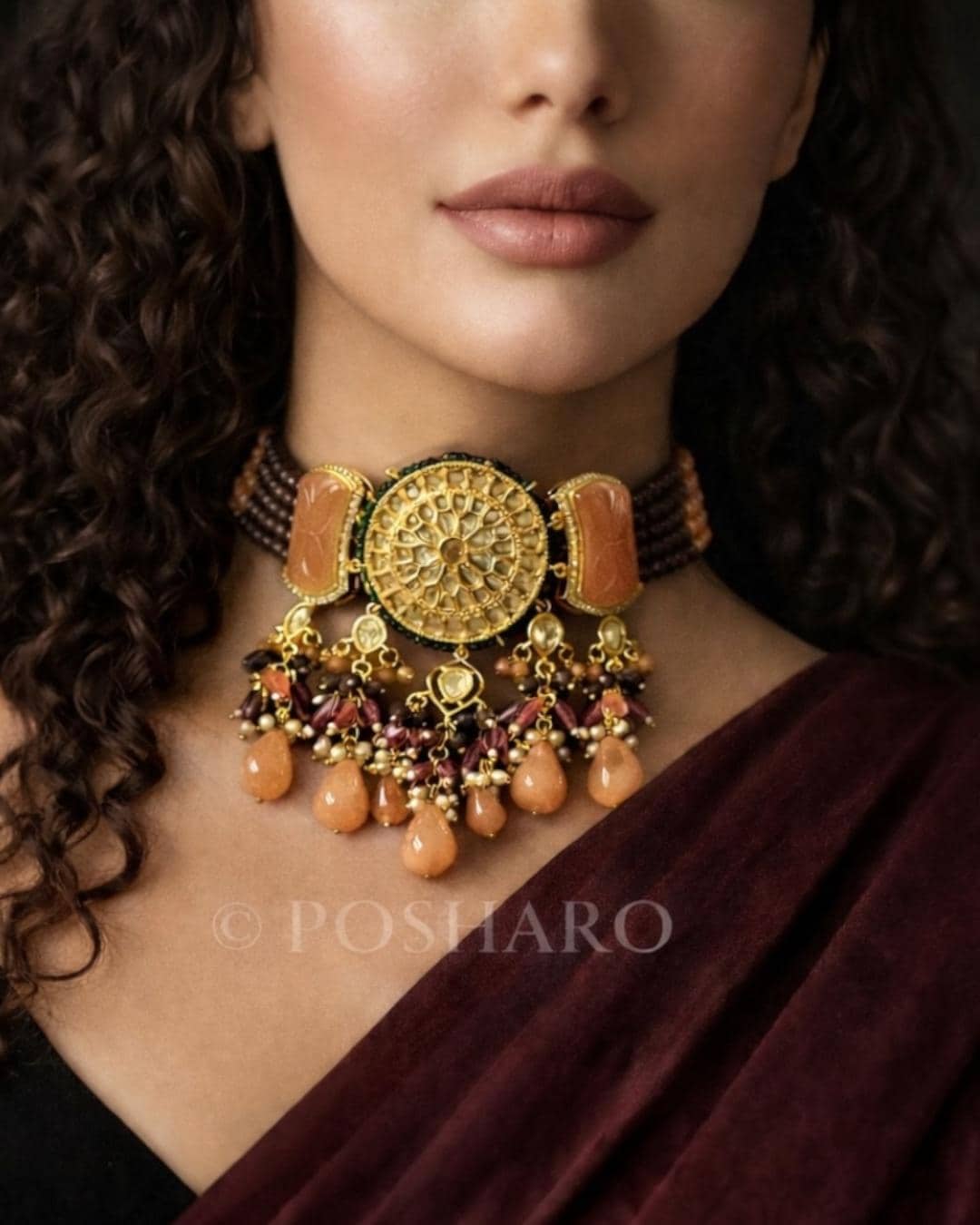 The Nomad Maharani Choker Set