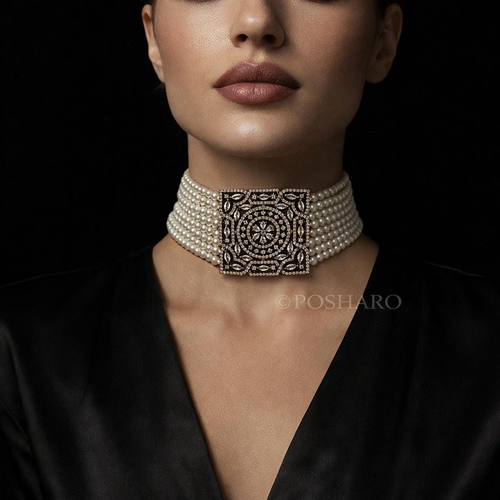 Regal Medallion Choker Set
